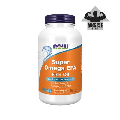 Now Super Omega EPA Fish oil 240 Softgels Front