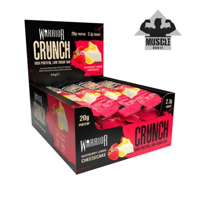 Warrior Crunch Protein Bar Raspberry Lemon Cheesecake