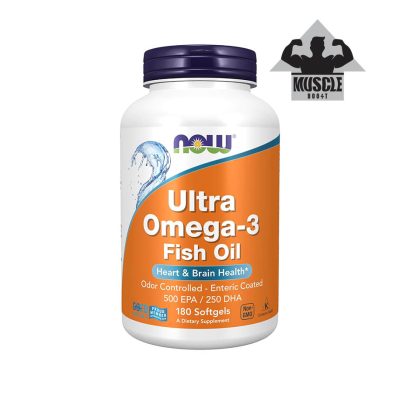 NOW Ultra Omega-3 180 softgels