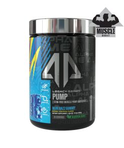 Alpha Prime Legacy Pump Blue Razz Gummy Front