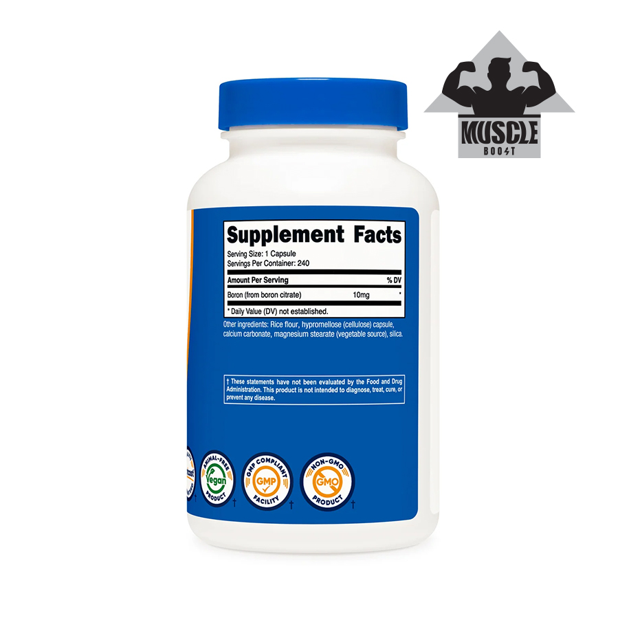 Nutricost Boron Back